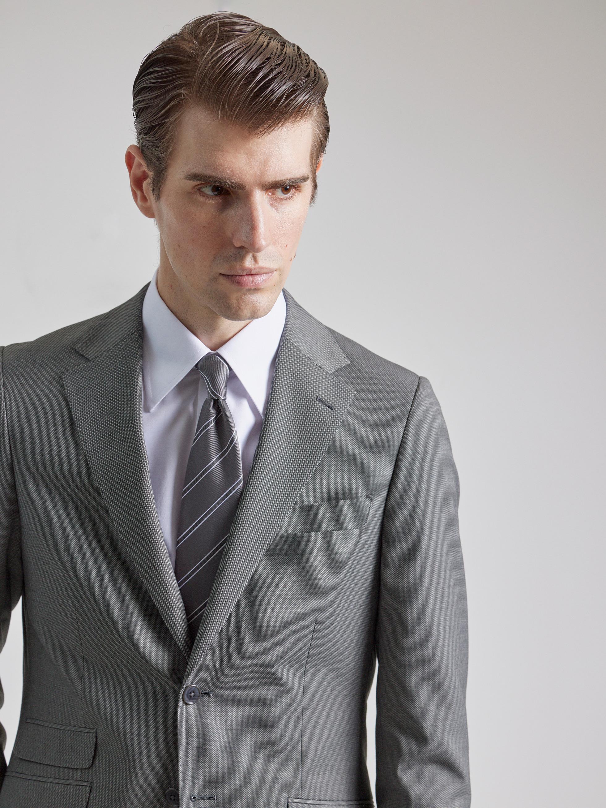 TRAJE ESTRUCTURA GRIS MEDIO - Image 4