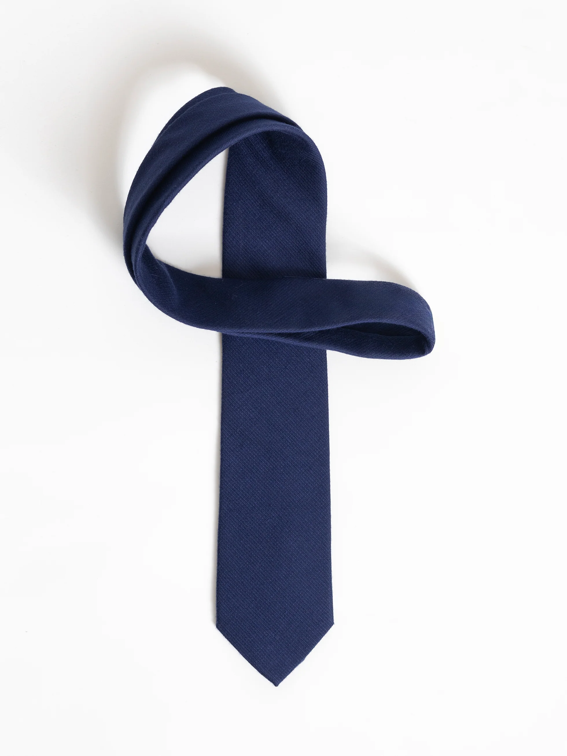 CORBATA TEXTURA AZUL TINTA - Image 3