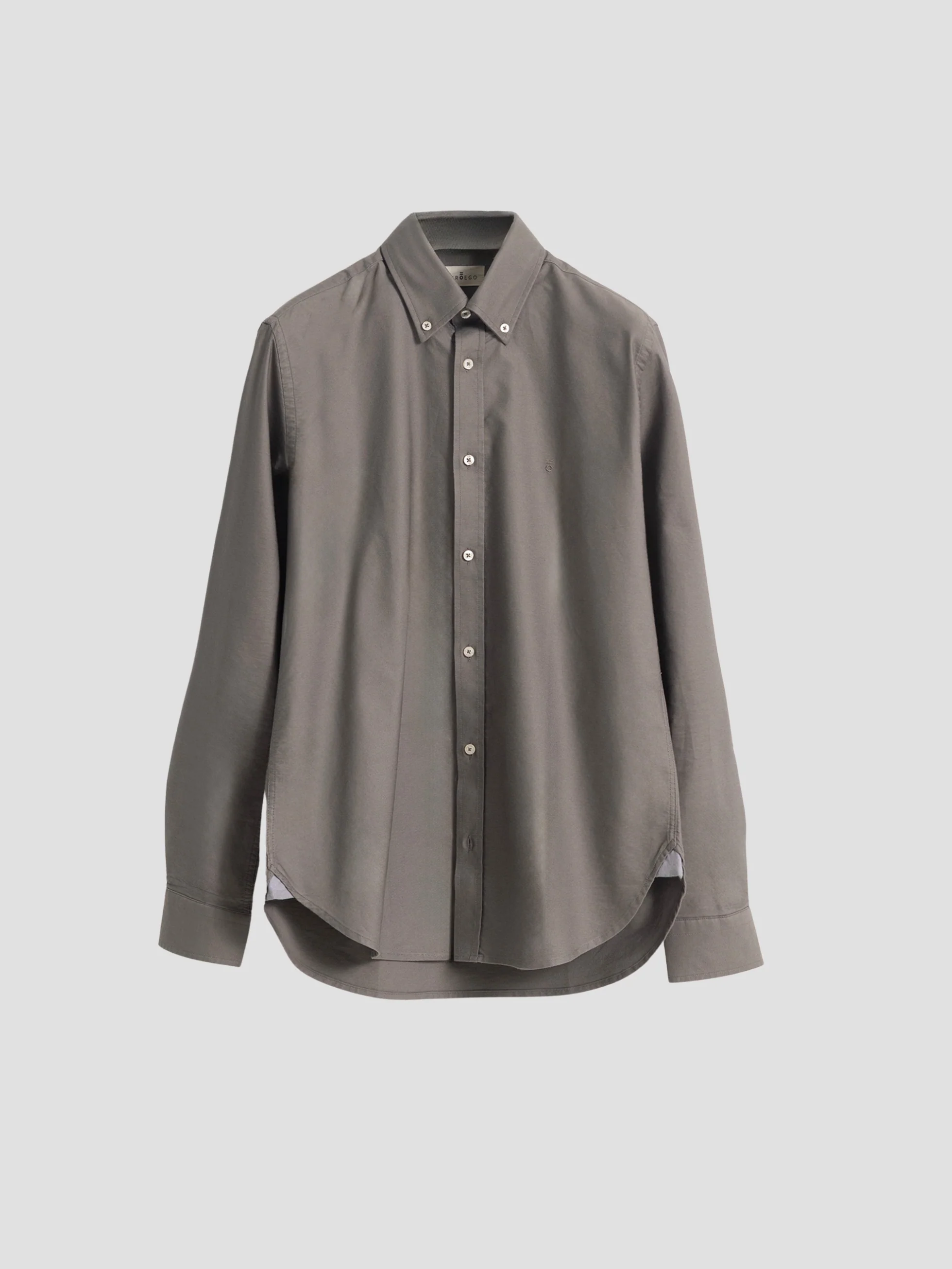 CAMISA OXFORD ALGODÓN TOPO - Image 5