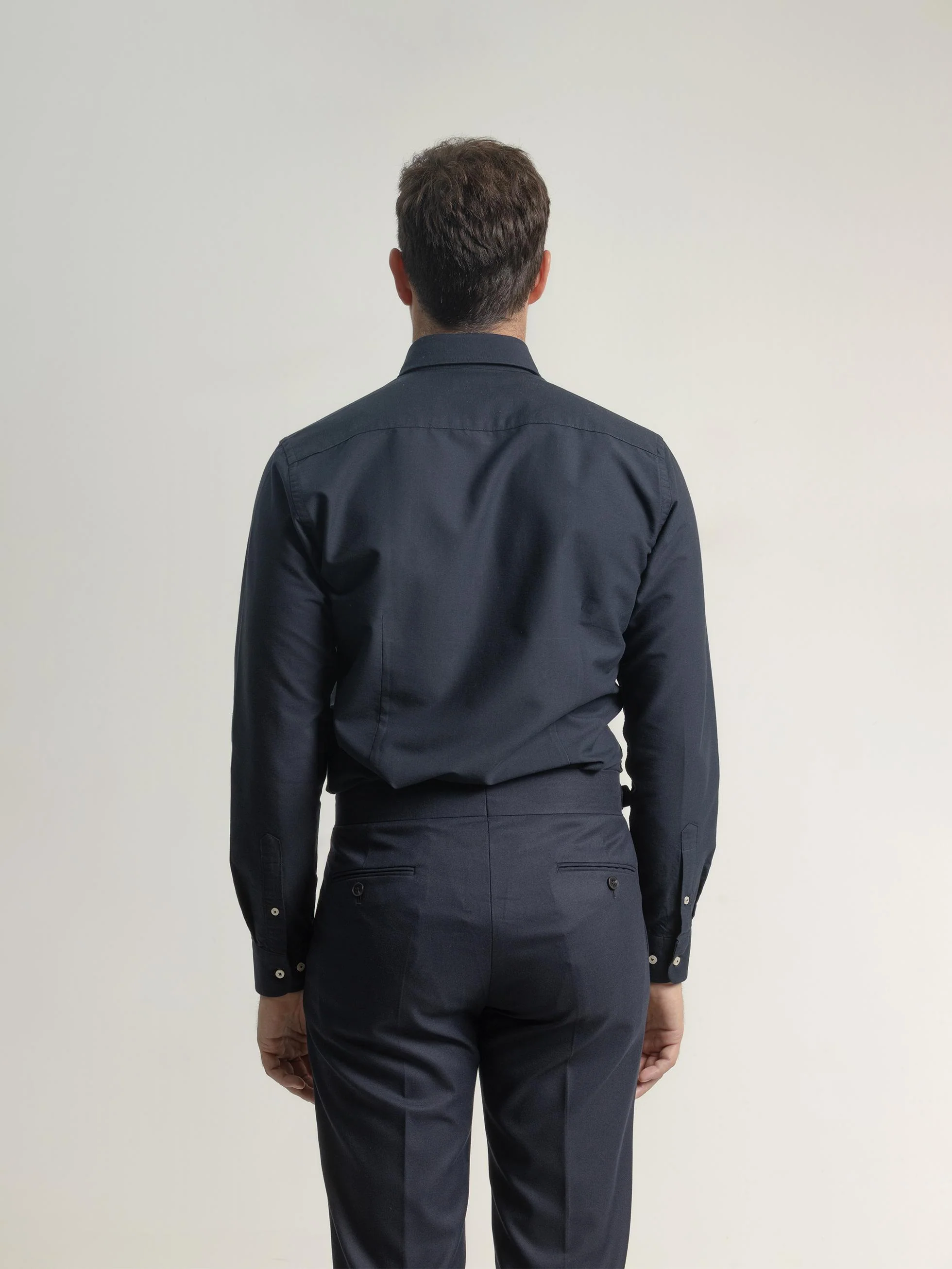 CAMISA OXFORD ALGODÓN MARINO - Image 4