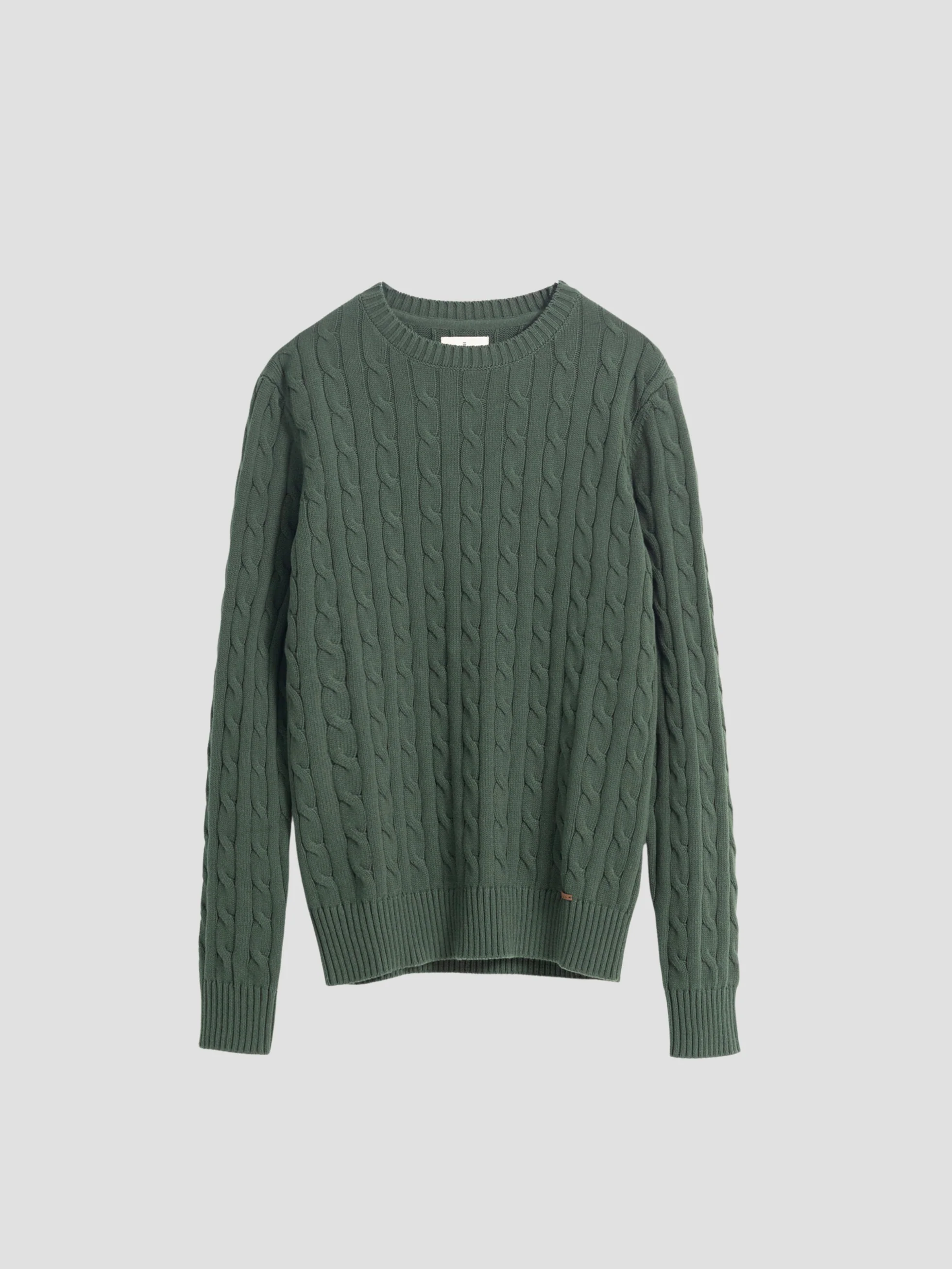 JERSEY CABLE KNIT VERDE OSCURO - Image 5