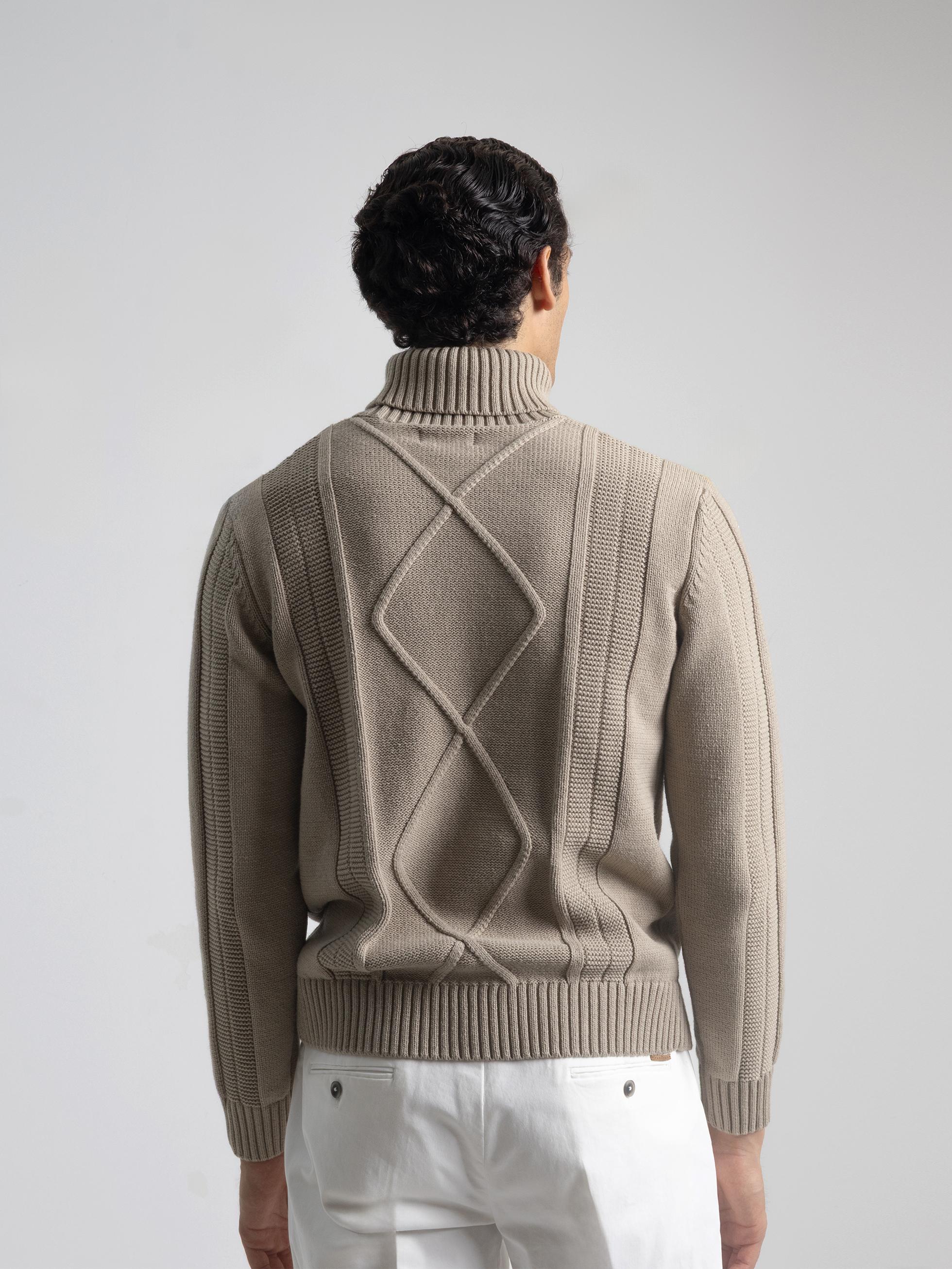 JERSEY ARAN CUELLO ALTO PIEDRA - Image 4