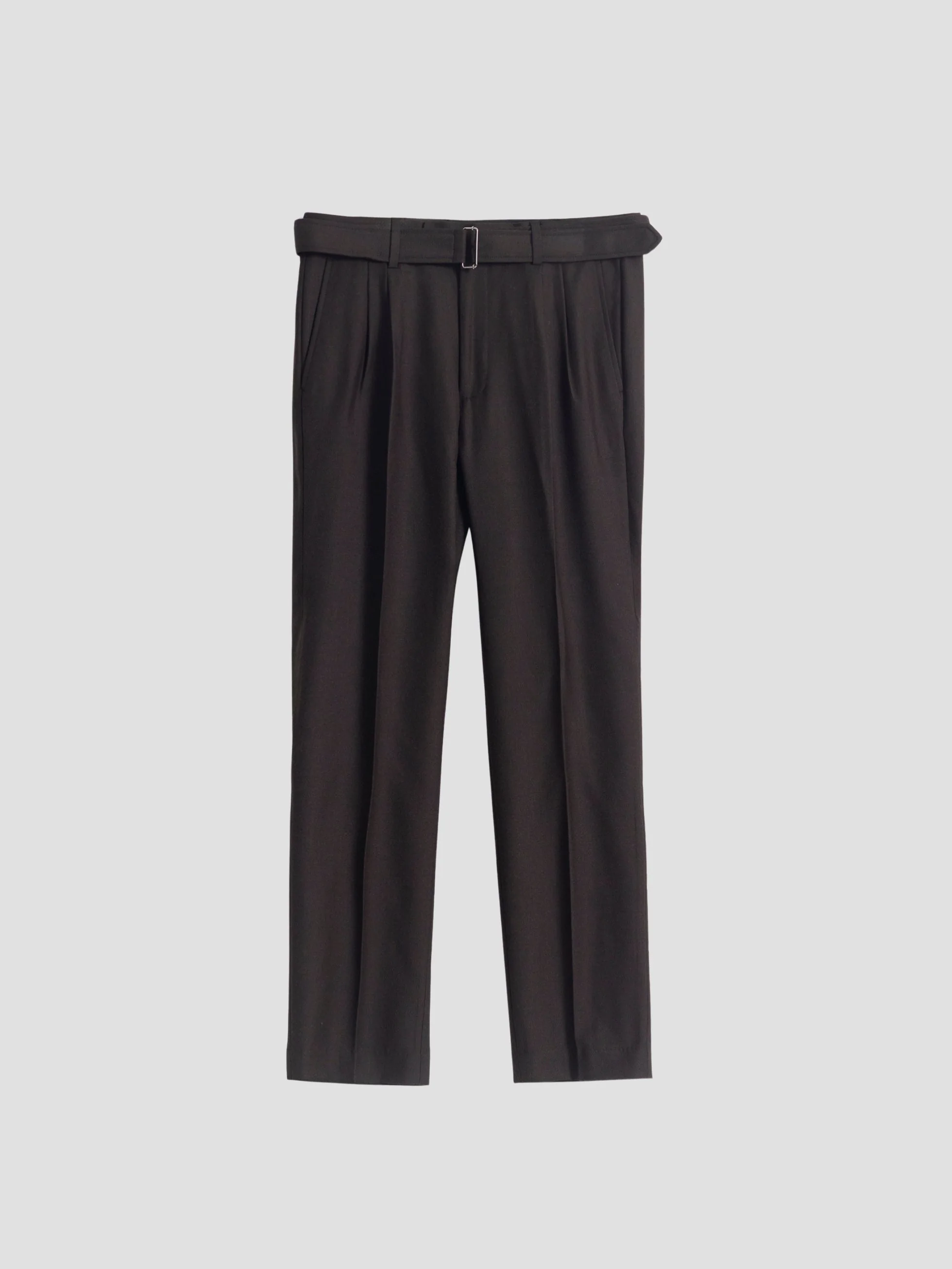 PANTALÓN SET LANA MARRÓN OSCURO - Image 5