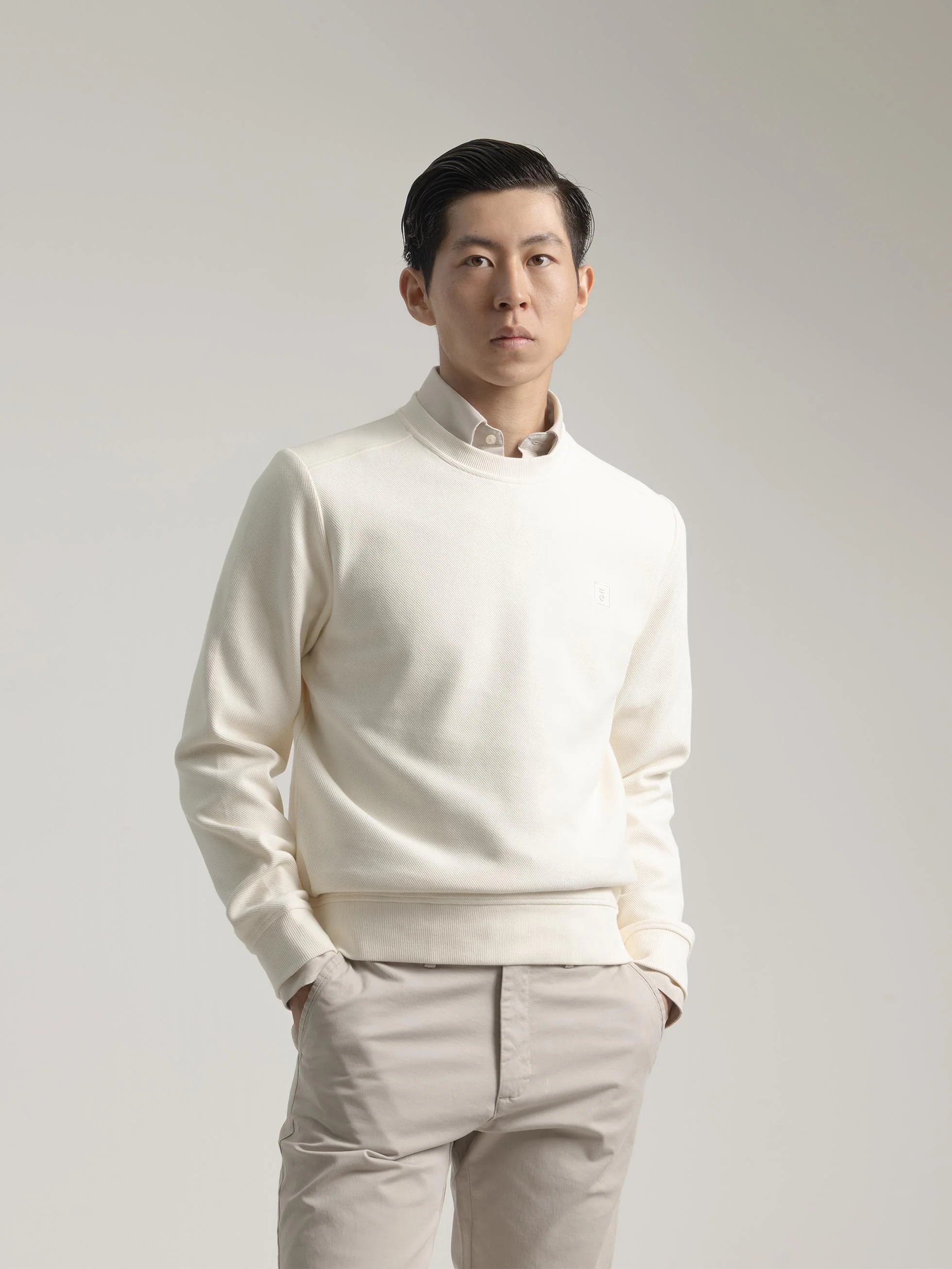 SUDADERA TWILL CRUDO - Image 3