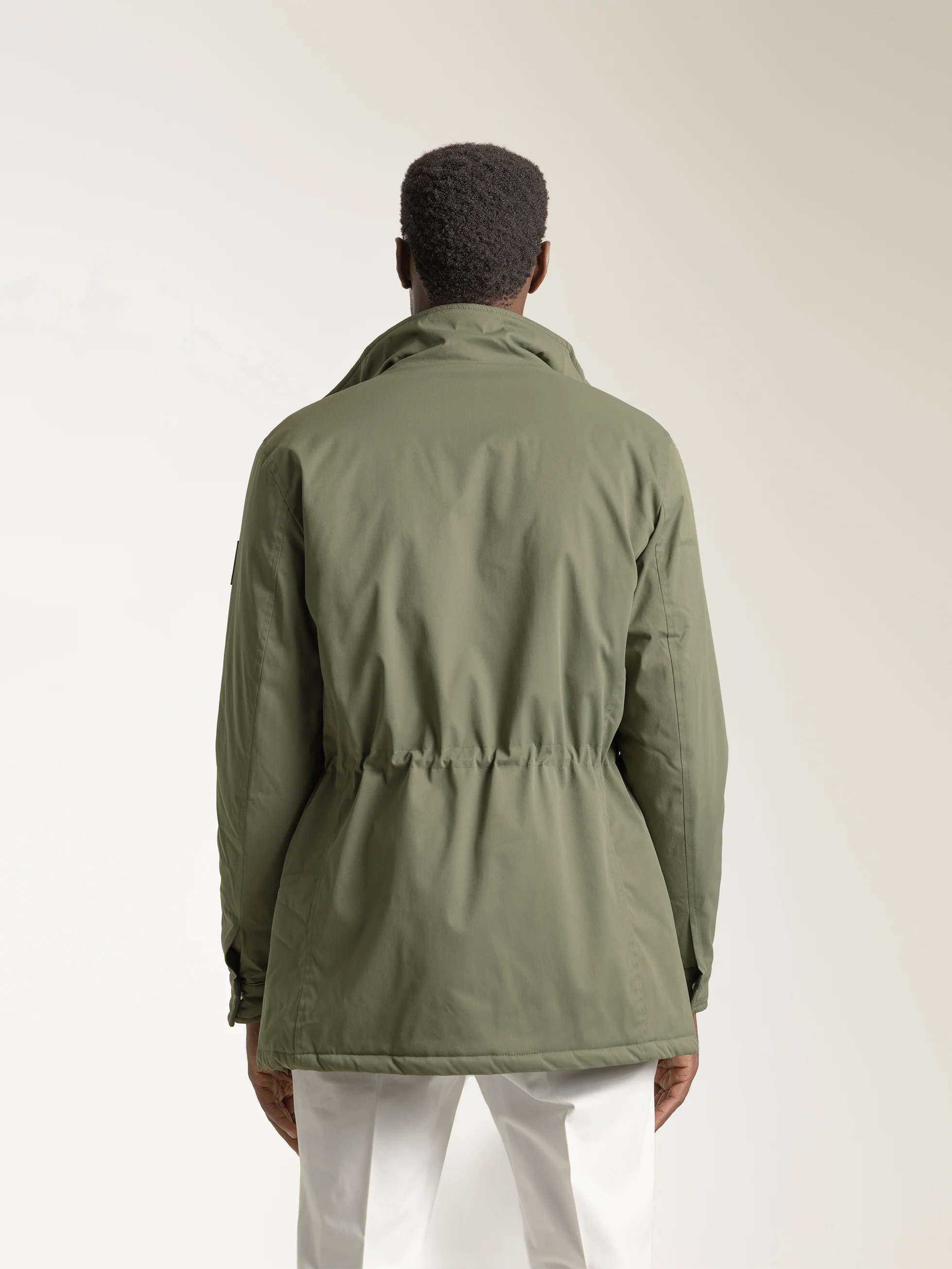 PARKA ACOLCHADA BOLSILLOS VERDE OLIVA - Image 4