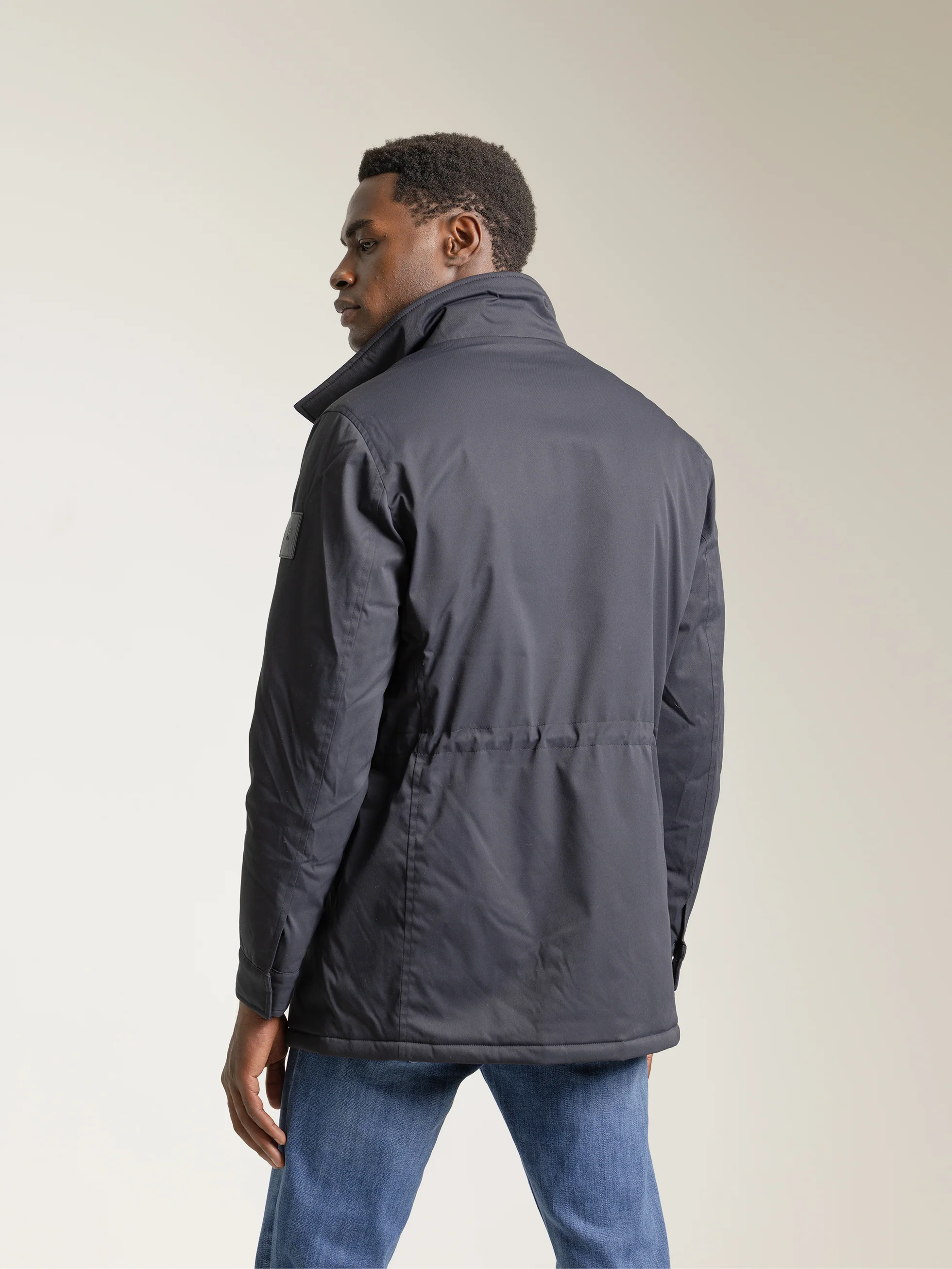 PARKA ACOLCHADA BOLSILLOS MARINO - Image 4