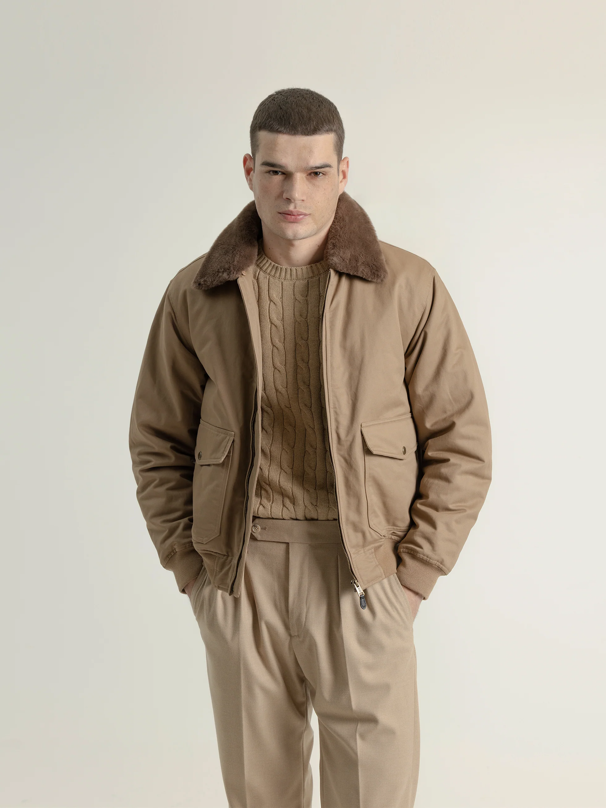 CAZADORA BOMBER CUELLO DESMONTABLE ARENA - Image 3