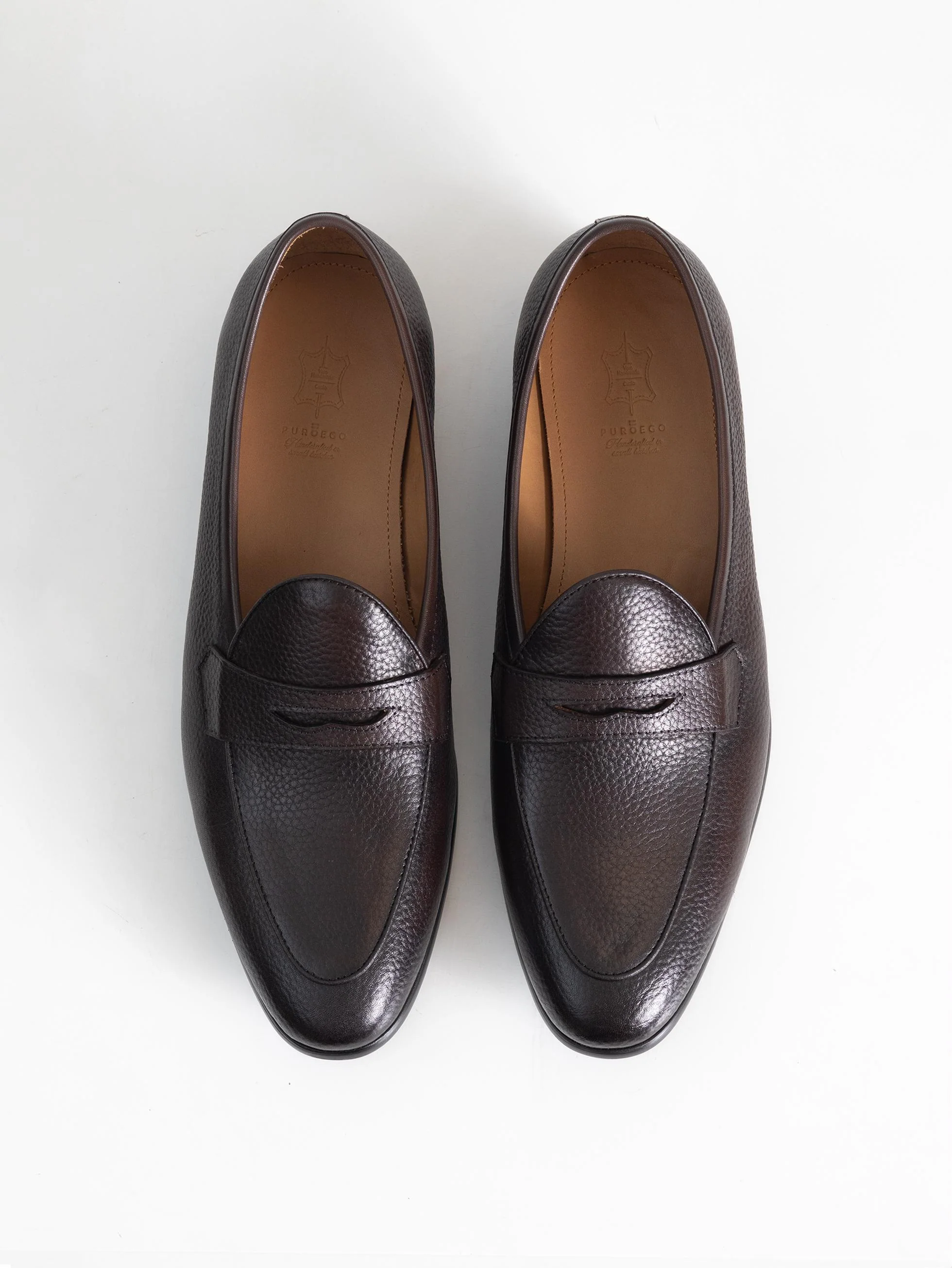 MOCASÍN PIEL GRAIN ANTIFAZ MARRÓN - Image 4