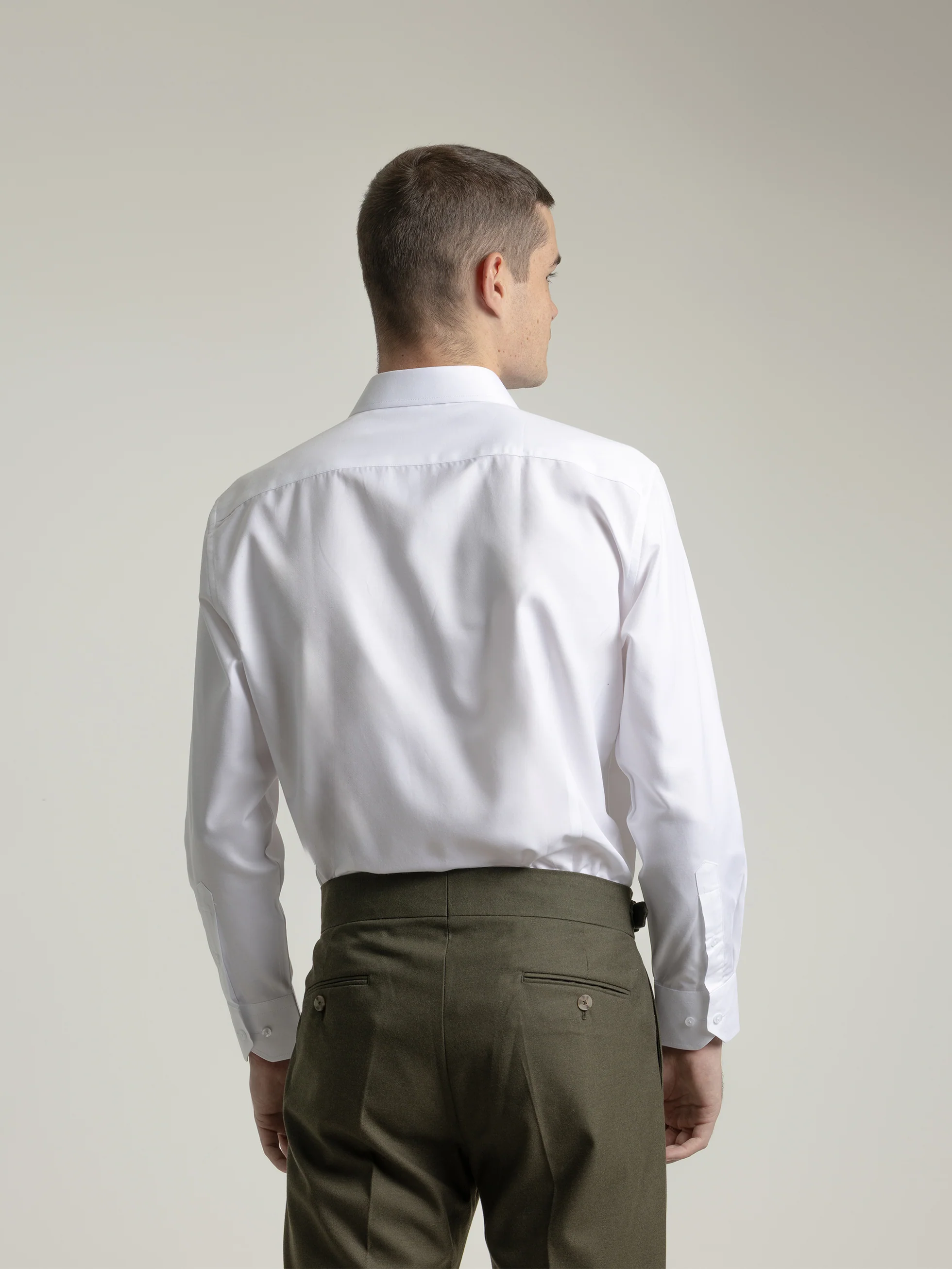 CAMISA TWILL VESTIR BLANCA - Image 4